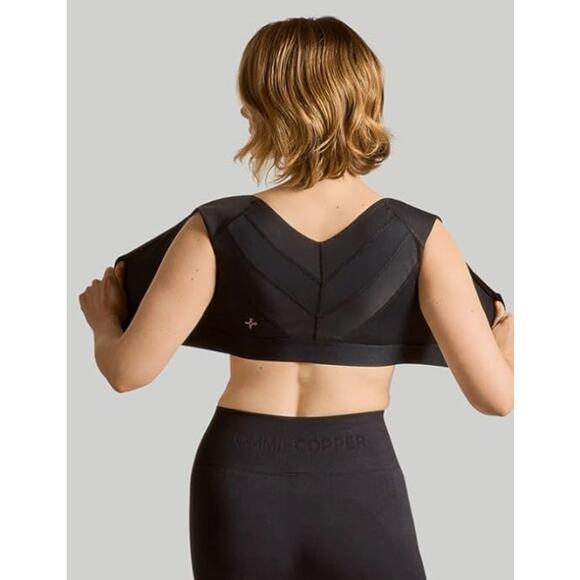 NWT Women's Tommie Copper Sports Bra with Front Zip Sz M - Picture 6 of 12